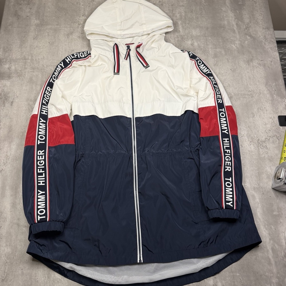 Tommy Hilfiger Womans Anorak Windbreaker Jacket Size Medium